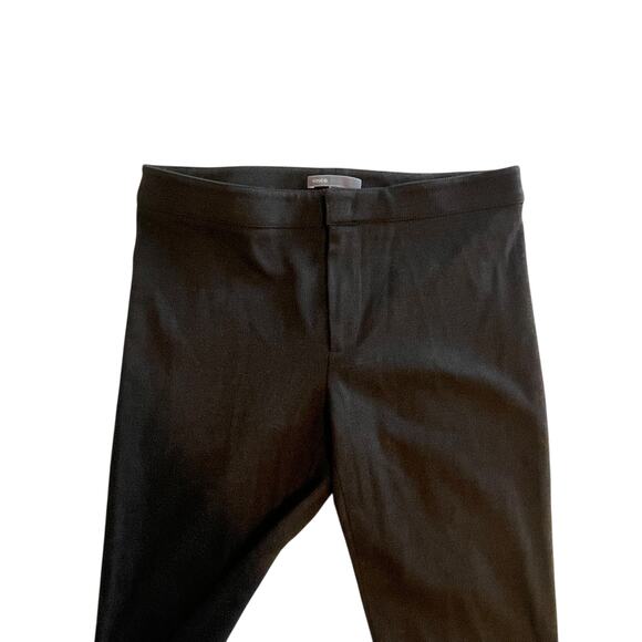 VINCE Skinny Pants Womens Size 4 Dark Brown Mid Rise Zip Ankle Stretch Casual - Picture 2 of 8